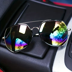 Men's Large Frame Sunglasses Unisex Driving Glasses