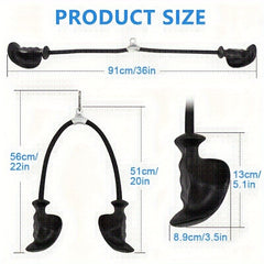 Tricep Training Rope 36in Cable Attachment for Pulley System Gym Home