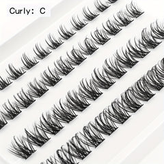 C Curl Lash Clusters 10-16mm Segmented Lashes