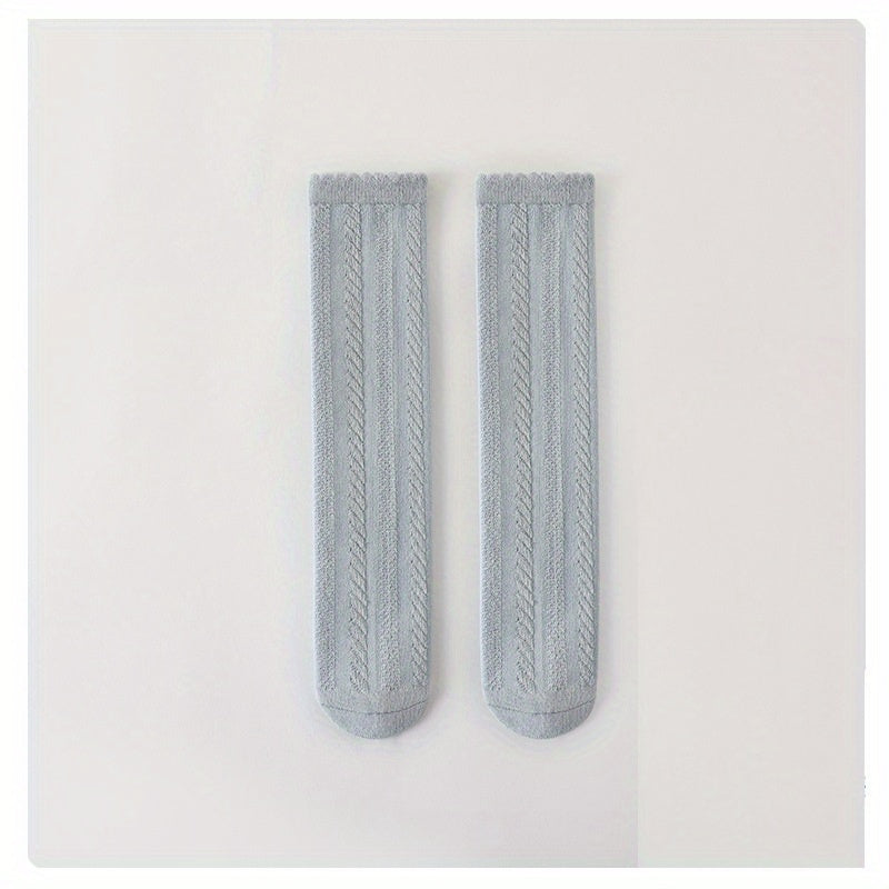 Girls Kids Mesh Knee High Socks Children's Stockings
