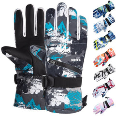 Warm Winter Cycling Gloves Thermal Insulated Windproof & Water Resistant