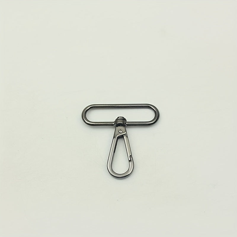 5pcs 50mm Metal Swivel Lobster Clasp Bag Accessory Hook For Handbag & Purse