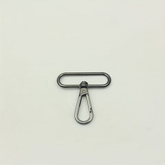 5pcs 50mm Metal Swivel Lobster Clasp Bag Accessory Hook For Handbag & Purse