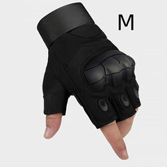 Tactical Fingerless Gloves for Motorcycle Biking Climbing