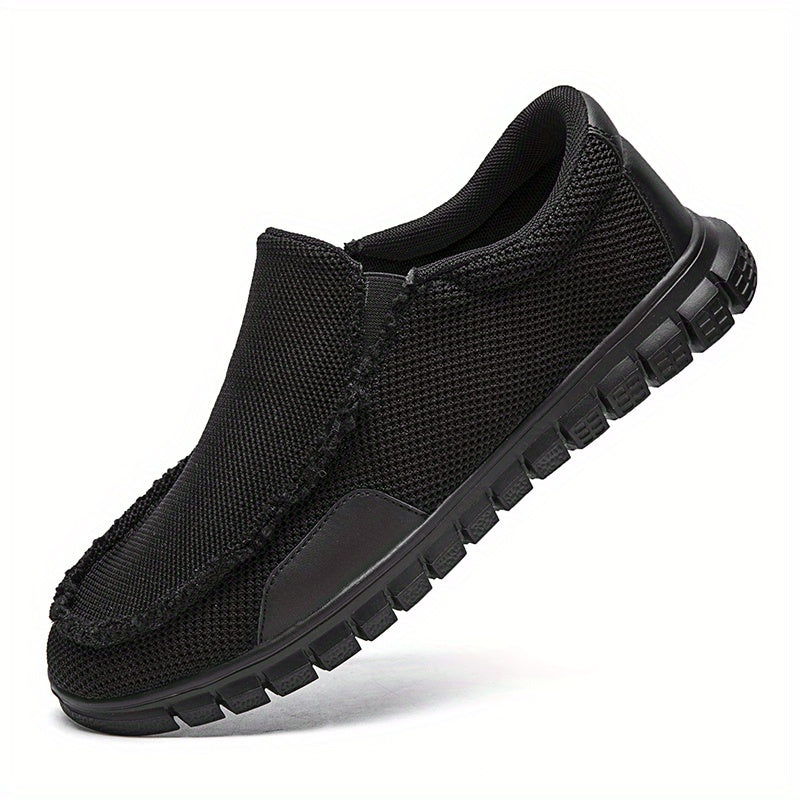 Men's Slip On Loafer Sneakers Breathable Non-slip Shoes