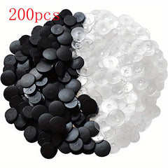 100 Pcs Plastic Shoe Button Buckle