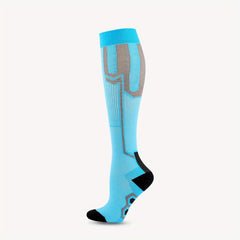 Outdoor Compression Stockings for Running Basketball Training