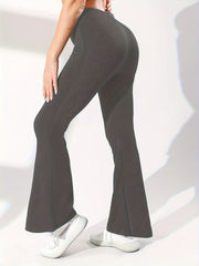 Stretch Bootcut Yoga Pants High Waist Leggings