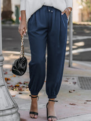 Women's Drawstring Joggers for Spring & Summer