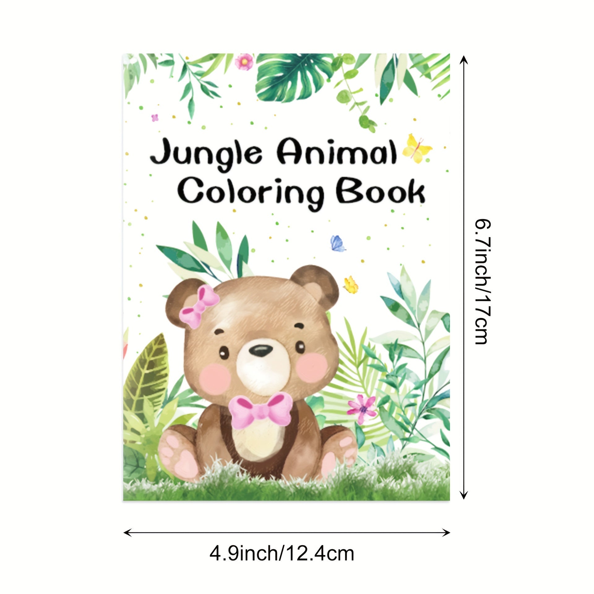 15pcs Mini Animals Coloring Books for Painting Drawing & Art Supplies