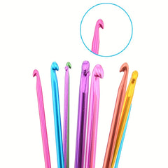 DIY Knitting Tool Crochet Set Aluminum Knitting Crochet Supplies Kit