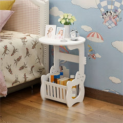 European Style Small Coffee Table Small Round Table Mini Bedside Table