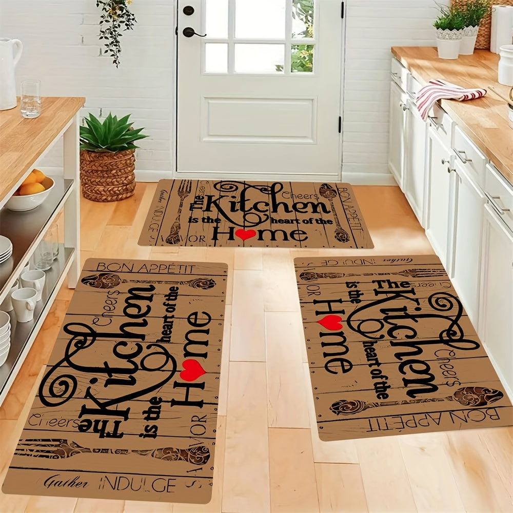 Soft Anti Fatigue Kitchen Rug Waterproof Non Slip Mat