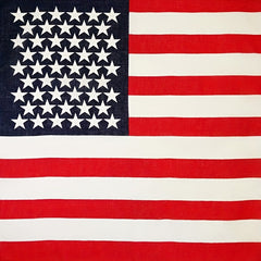 Flag Print Bandana Cotton Neckerchief Hip Hop Square Scarf