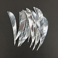 50pcs Turkey Feathers Fletchings 10 12 7 Cm Archery Arrow Feathers