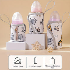 Kids Bottle Insulation Cover - Cute Designs - Keeps Bottles Warm/Cold