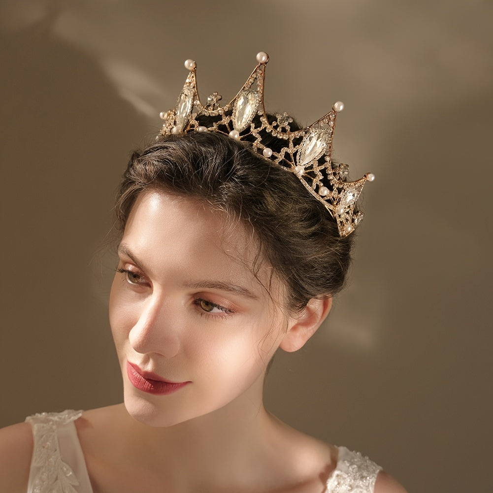 Crystal Crown Hairband Party Favor Decorations Tiara Wedding Birthday