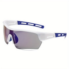 Men's Half Frame Cycling Sunglasses Windproof Sports Goggles