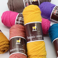 2pcs Alpaca Wool Blend Crochet Yarn DIY Knitting Sweater Blanket Hat Shawl Khaki