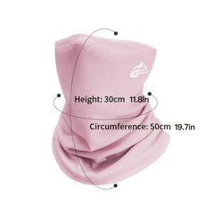 Women's Winter Windproof Velvet Neck Warmer Cycling Mask Scarf
