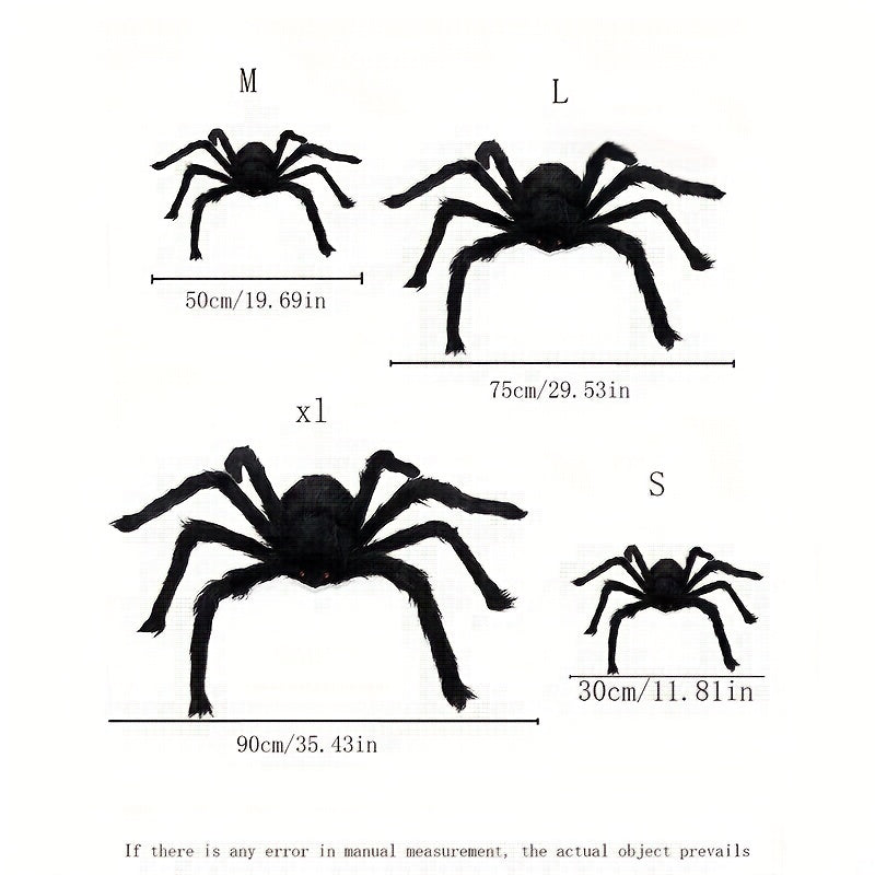 Glowing Extra Large Spider Halloween Decorative Props
