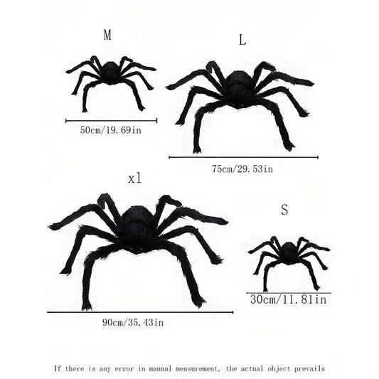 Glowing Extra Large Spider Halloween Decorative Props