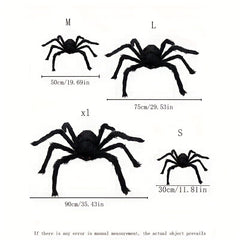 Glowing Extra Large Spider Halloween Decorative Props