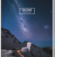 Income & Expense Tracker Hardcover Ledger Book for Small Business
