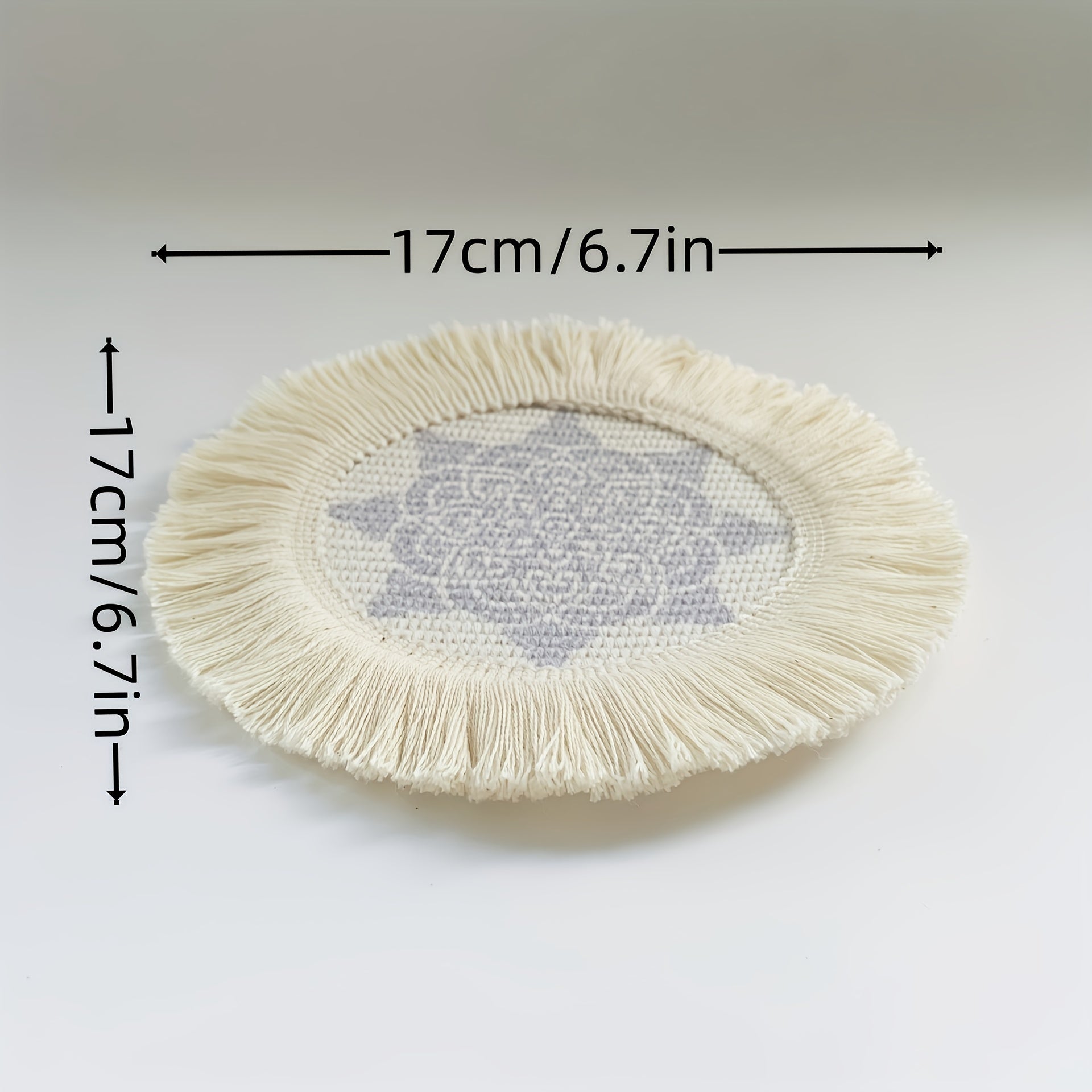 Boho Style Placemat Heat Insulation Dining Kitchen Anti Scald Mat