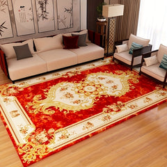 Non Slip Lotus Living Room Carpet Soft Padded Home Floor Mat