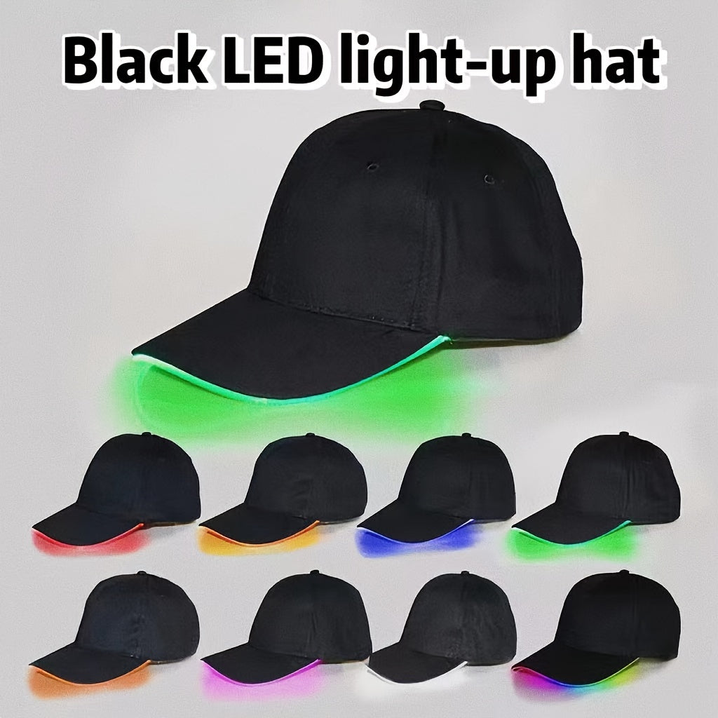 Men's LED Light Up Baseball Cap for Running