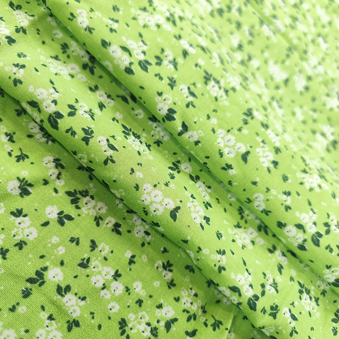 1yd Faux Cotton Fabric DIY Clothes Pants Dress Quilt Covering