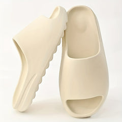 Unisex Non Slip Pillow Slides Open Toe Slippers