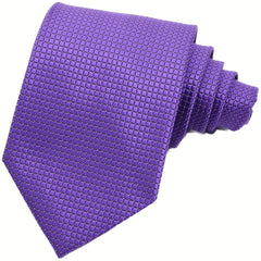 Men's Classic Plaid Style Business Tie in Box Packaging