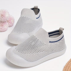 Baby Girls Casual Breathable Slip On Walking Shoes