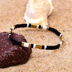 Boho Beaded Bracelets for Women Hand Jewelry