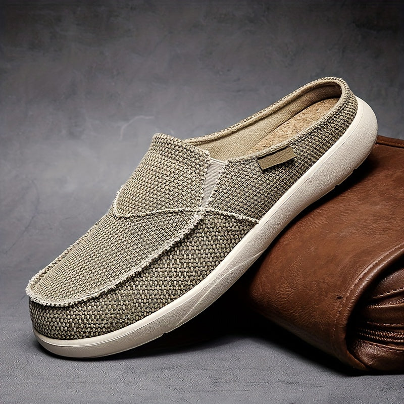 Men's Slip On Mules Lightweight Non Slip Comfy Casual Shoes