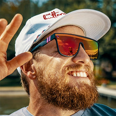 Large Frame Men's Sunglasses for Cycling Mountaineering Driving