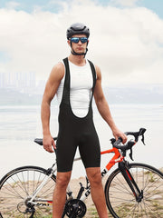 Men's Cycling Bib Shorts, 3D Padding, Moisture Wicking