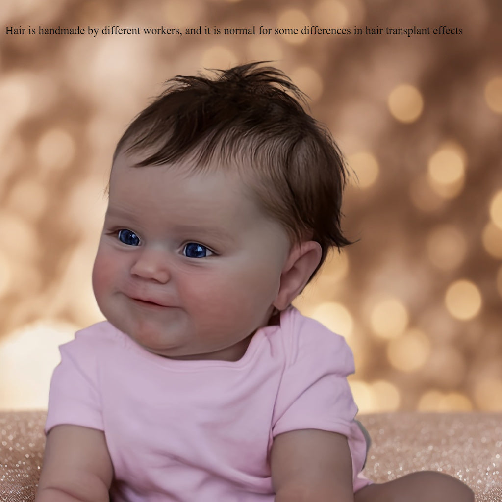 20in Reborn Baby Girl Doll w/ Full Vinyl Body Newborn Bebe Princess Toddler