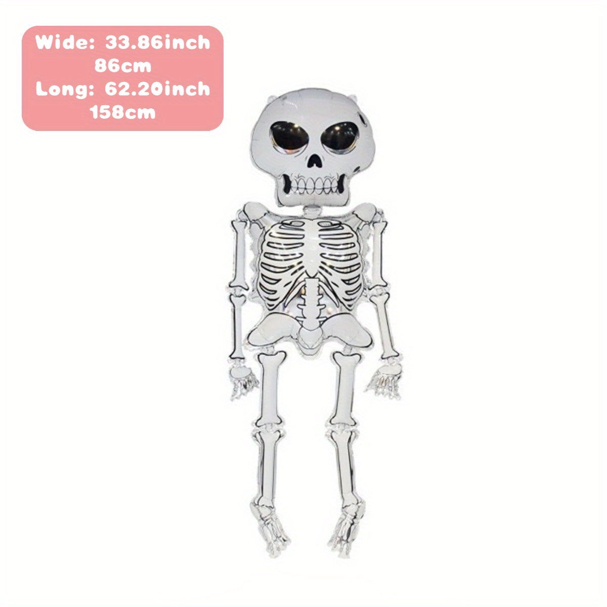 Halloween Party Decorations Foil Balloons Witch Mummy Skeleton