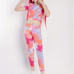 Girl's LITTLE MONSTER PARTY 2pcs Set for Summer