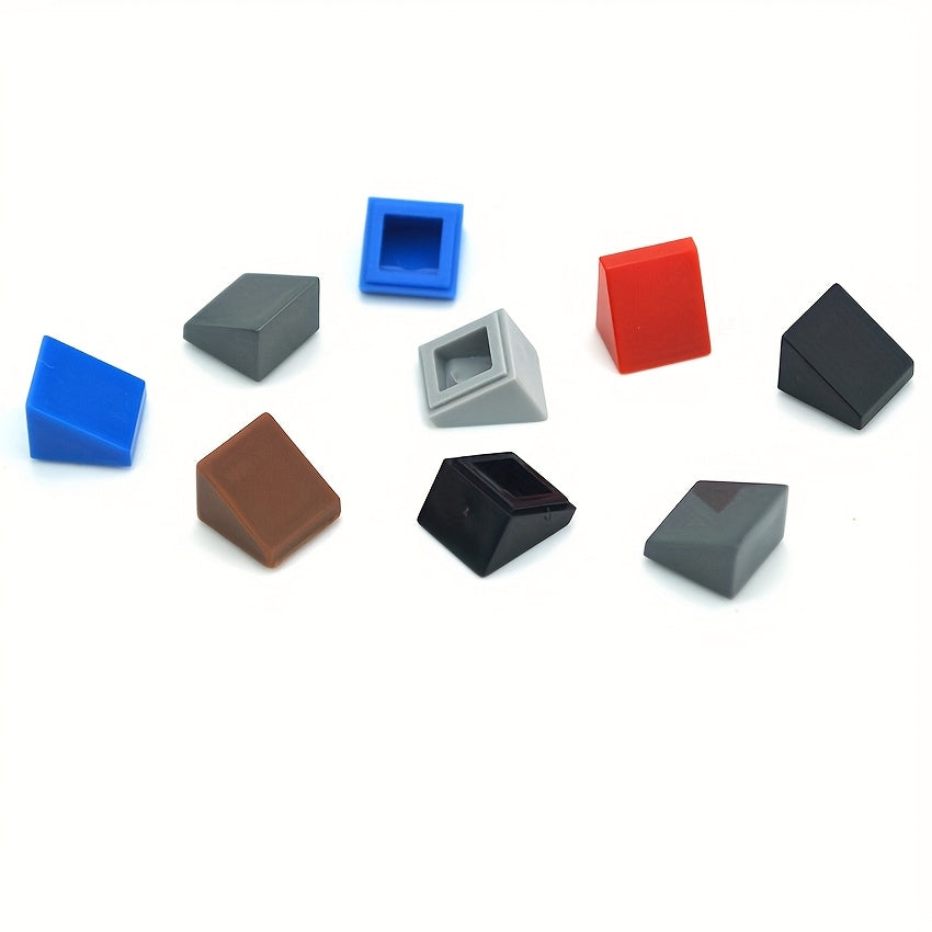 250pcs Bevel Bricks Smooth Surface Toy 54200 Compatible