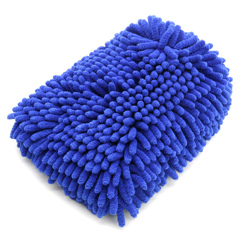 Chenille Microfibre Paint Gloves Car Cleaning Tool