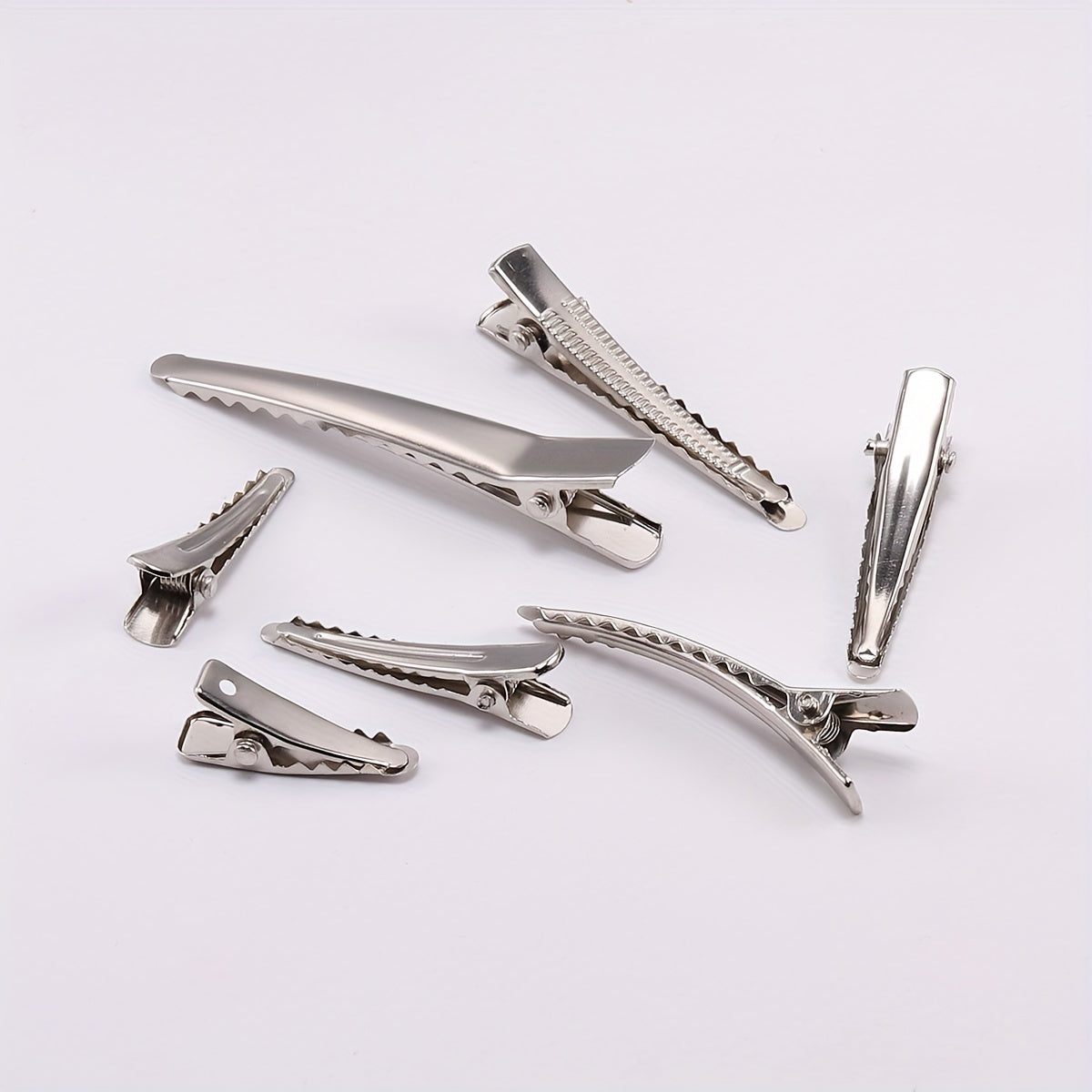 20pcs Metal Tie Clips Hairpins Headwear Jewelry DIY Accessories Size 2 3 4