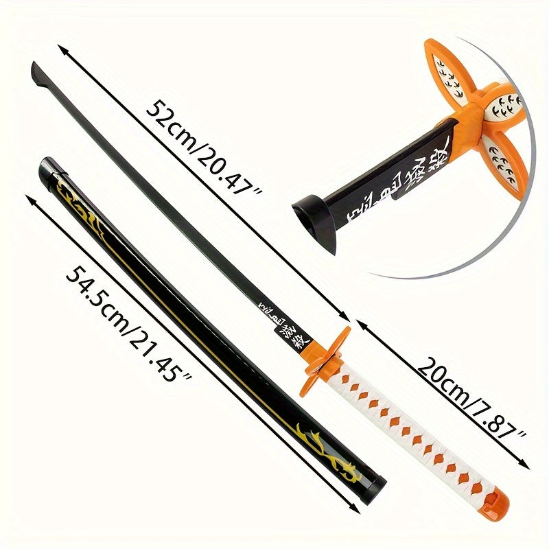 Samurai Katana Sword Halloween Cosplay Role-play Prop Decoration