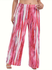 Tie Dye Wide Leg Sports Pants