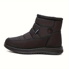 Faux Fur Snow Boots Waterproof Round Toe Women's Footwear