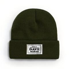 Knitted Hat with Ear Protection for Outdoor Skiing
