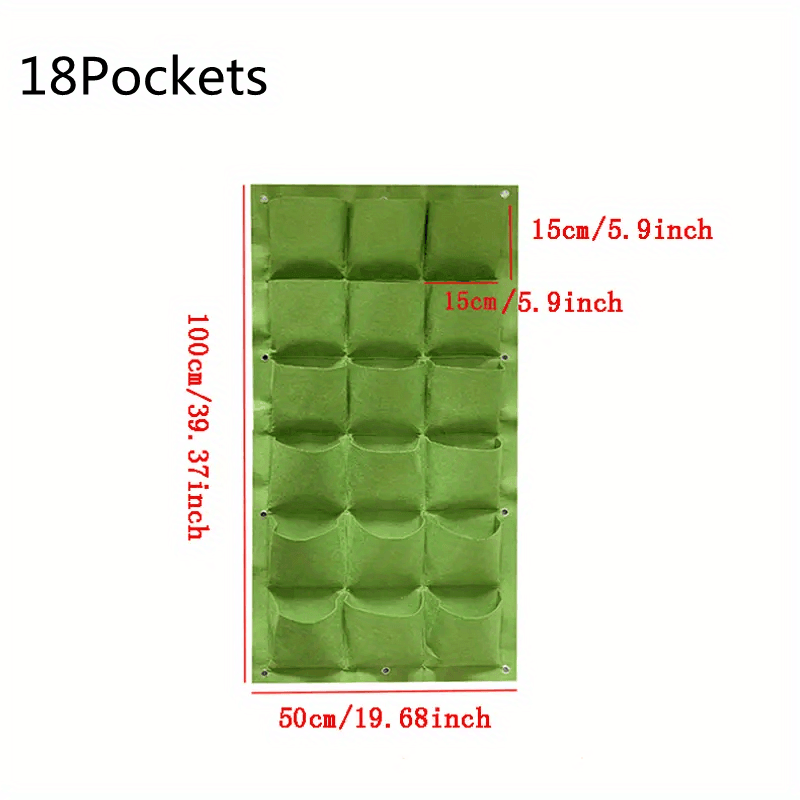 36-Pocket Waterproof Wall Planter - Grow Garden Anywhere!